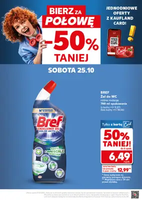 Kaufland - gazetka promocyjna Oferta Kaufland - SUPER SOBOTA od soboty 25.10 do soboty 25.10 - strona 26 Kaufland - gazetka promocyjna Oferta Kaufland - SUPER SOBOTA od soboty 25.10 do soboty 25.10 - strona 26