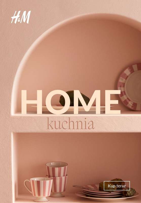H&M - gazetka promocyjna HOME: kuchnia od czwartku 23.10 