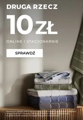 home&you - gazetka promocyjna Druga rzecz 10 zł od czwartku 23.10 do wtorku 28.10