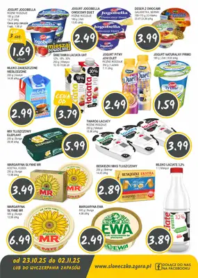 Słoneczko - gazetka promocyjna Gazetka od czwartku 23.10 do niedzieli 02.11 - strona 3 Słoneczko - gazetka promocyjna Gazetka od czwartku 23.10 do niedzieli 02.11 - strona 3