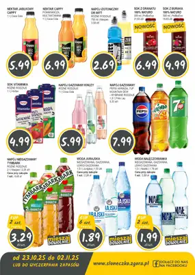 Słoneczko - gazetka promocyjna Gazetka od czwartku 23.10 do niedzieli 02.11 - strona 10 Słoneczko - gazetka promocyjna Gazetka od czwartku 23.10 do niedzieli 02.11 - strona 10