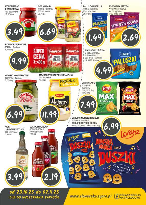 Słoneczko - gazetka promocyjna Gazetka od czwartku 23.10 do niedzieli 02.11 - strona 6