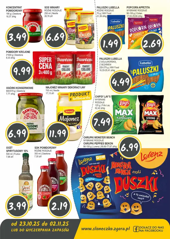 Słoneczko - gazetka promocyjna Gazetka od czwartku 23.10 do niedzieli 02.11 - strona 6