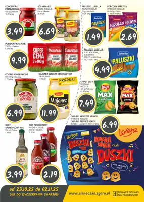 Słoneczko - gazetka promocyjna Gazetka od czwartku 23.10 do niedzieli 02.11 - strona 6 Słoneczko - gazetka promocyjna Gazetka od czwartku 23.10 do niedzieli 02.11 - strona 6