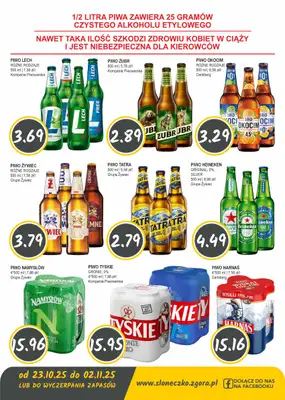 Słoneczko - gazetka promocyjna Gazetka od czwartku 23.10 do niedzieli 02.11 - strona 11 Słoneczko - gazetka promocyjna Gazetka od czwartku 23.10 do niedzieli 02.11 - strona 11