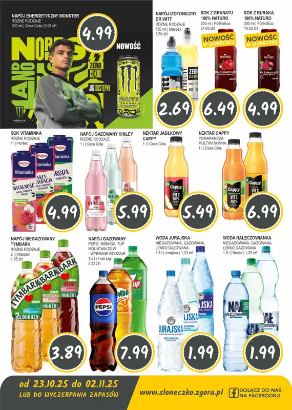 Słoneczko - gazetka promocyjna Gazetka od czwartku 23.10 do niedzieli 02.11 - strona 10