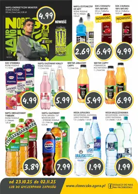 Słoneczko - gazetka promocyjna Gazetka od czwartku 23.10 do niedzieli 02.11 - strona 10 Słoneczko - gazetka promocyjna Gazetka od czwartku 23.10 do niedzieli 02.11 - strona 10