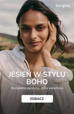 bonprix - gazetka promocyjna Jesień w stylu BOHO od czwartku 23.10 do środy 29.10