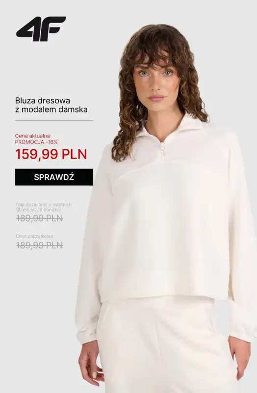 4F - gazetka promocyjna Kolekcja z modalem dla niej od czwartku 23.10  - strona 6