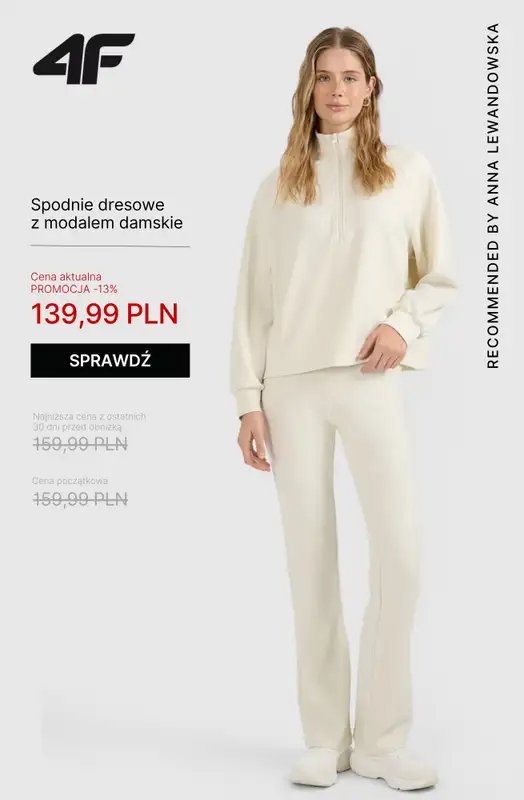 4F - gazetka promocyjna Kolekcja z modalem dla niej   - strona 3