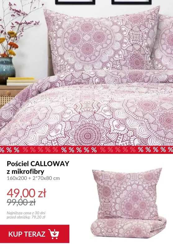 Homla - gazetka promocyjna Do -50% na pościele   - strona 2