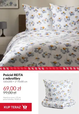 Homla - gazetka promocyjna Do -50% na pościele od czwartku 23.10  - strona 5