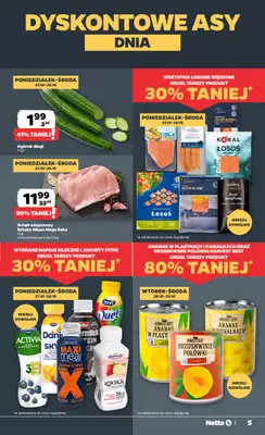Netto - gazetka promocyjna Gazetka Spożywcza od poniedziałku 27.10 do piątku 31.10 - strona 5 Netto - gazetka promocyjna Gazetka Spożywcza od poniedziałku 27.10 do piątku 31.10 - strona 5