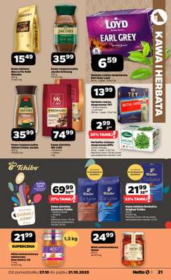 Netto - gazetka promocyjna Gazetka Spożywcza od poniedziałku 27.10 do piątku 31.10 - strona 21