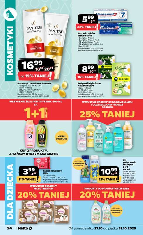 Netto - gazetka promocyjna Gazetka Spożywcza od poniedziałku 27.10 do piątku 31.10 - strona 24