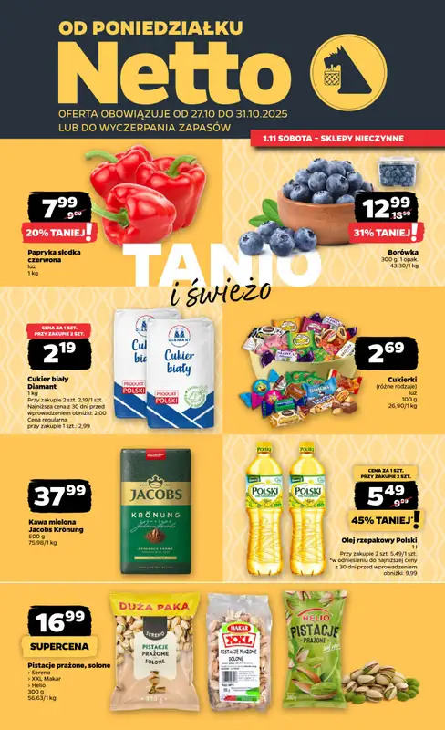 Netto - gazetka promocyjna Gazetka Spożywcza  