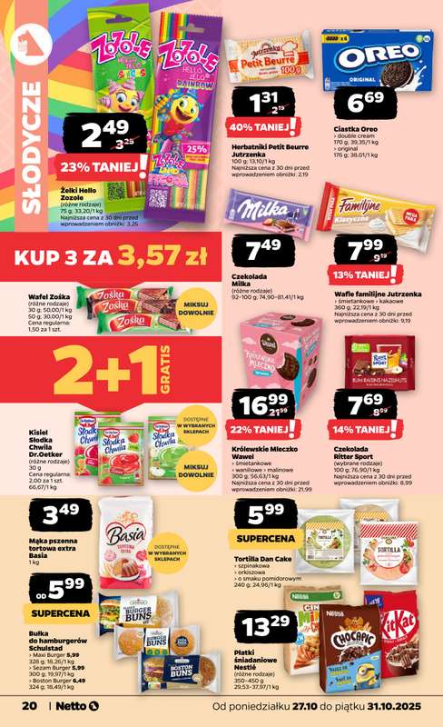 Netto - gazetka promocyjna Gazetka Spożywcza od poniedziałku 27.10 do piątku 31.10 - strona 20