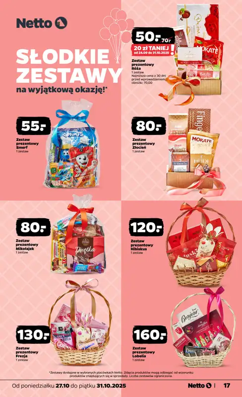 Netto - gazetka promocyjna Gazetka Spożywcza od poniedziałku 27.10 do piątku 31.10 - strona 17