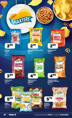Netto - gazetka promocyjna Gazetka Spożywcza od poniedziałku 27.10 do piątku 31.10 - strona 18 Netto - gazetka promocyjna Gazetka Spożywcza od poniedziałku 27.10 do piątku 31.10 - strona 18