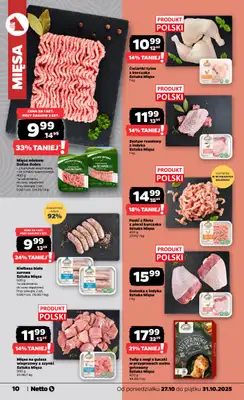 Netto - gazetka promocyjna Gazetka Spożywcza od poniedziałku 27.10 do piątku 31.10 - strona 10 Netto - gazetka promocyjna Gazetka Spożywcza od poniedziałku 27.10 do piątku 31.10 - strona 10