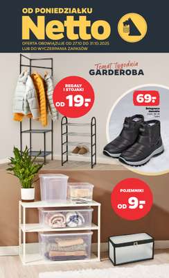 Netto - gazetka promocyjna Gazetka Non Food od poniedziałku 27.10 do piątku 31.10 Netto - gazetka promocyjna Gazetka Non Food od poniedziałku 27.10 do piątku 31.10