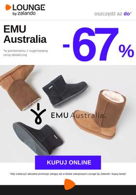 Lounge by Zalando - gazetka promocyjna Do -67%  EMU Australia od czwartku 23.10 do soboty 25.10