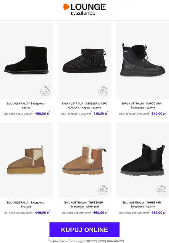 Lounge by Zalando - gazetka promocyjna Do -67%  EMU Australia   - strona 2