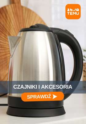 Temu - gazetka promocyjna Czajniki i akcesoria od czwartku 23.10 