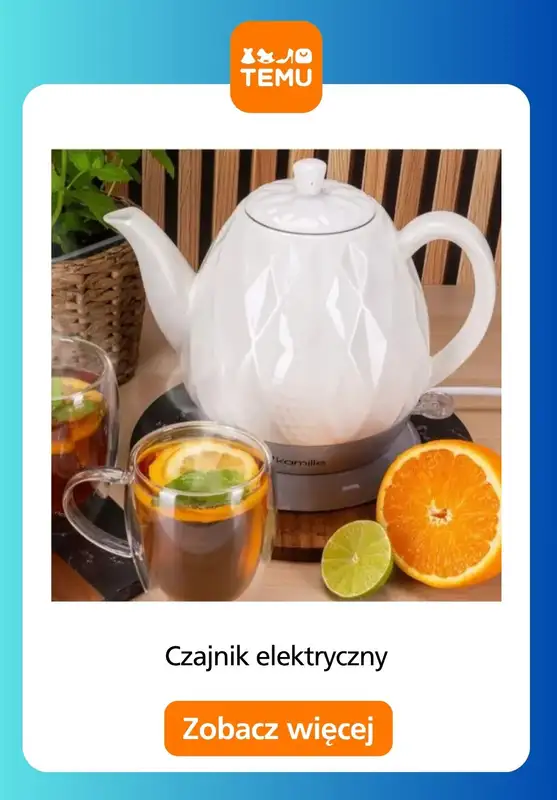 Temu - gazetka promocyjna Czajniki i akcesoria   - strona 3