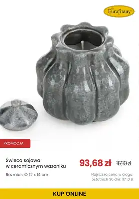 Eurofirany - gazetka promocyjna -20% na wybrane produkty od czwartku 23.10 do poniedziałku 03.11 - strona 7 Eurofirany - gazetka promocyjna -20% na wybrane produkty od czwartku 23.10 do poniedziałku 03.11 - strona 7