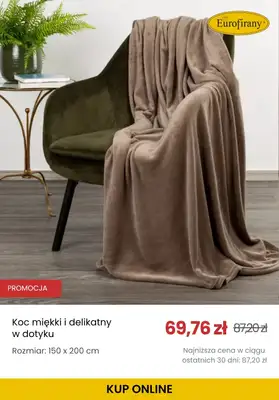 Eurofirany - gazetka promocyjna -20% na wybrane produkty od czwartku 23.10 do poniedziałku 03.11 - strona 3 Eurofirany - gazetka promocyjna -20% na wybrane produkty od czwartku 23.10 do poniedziałku 03.11 - strona 3