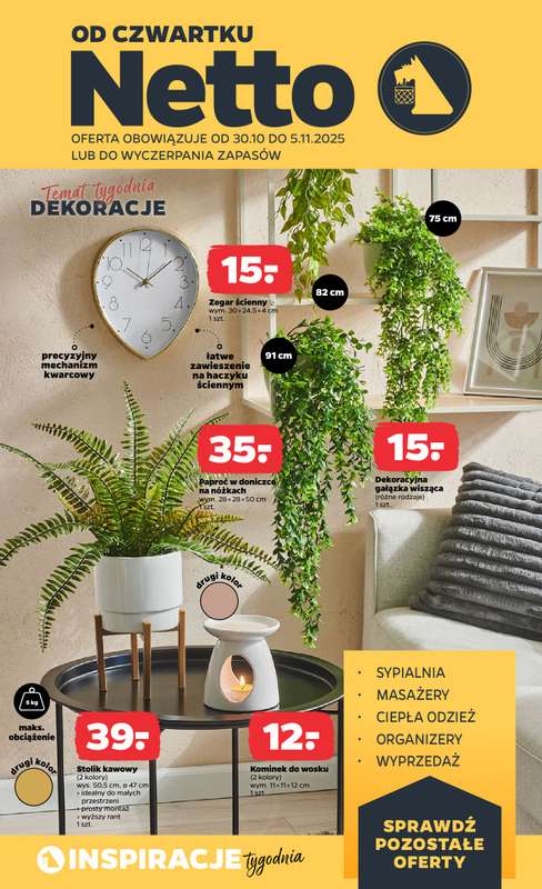 Netto - gazetka promocyjna Gazetka Spo偶ywcza  do pi膮tku 31.10 - strona 23 Netto - gazetka promocyjna Gazetka Spo偶ywcza  do pi膮tku 31.10 - strona 23