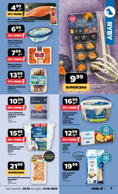 Netto - gazetka promocyjna Gazetka Spożywcza od czwartku 30.10 do piątku 31.10 - strona 7 Netto - gazetka promocyjna Gazetka Spożywcza od czwartku 30.10 do piątku 31.10 - strona 7