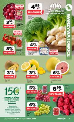 Netto - gazetka promocyjna Gazetka Spożywcza  do piątku 31.10 - strona 5