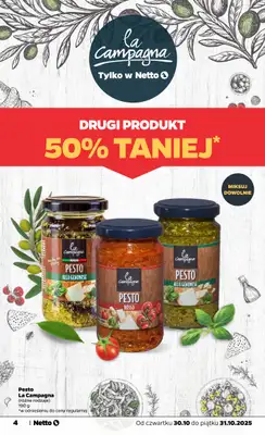 Netto - gazetka promocyjna Gazetka Spożywcza od czwartku 30.10 do piątku 31.10 - strona 4 Netto - gazetka promocyjna Gazetka Spożywcza od czwartku 30.10 do piątku 31.10 - strona 4