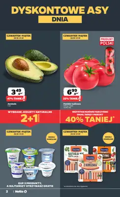 Netto - gazetka promocyjna Gazetka Spożywcza od czwartku 30.10 do piątku 31.10 - strona 2 Netto - gazetka promocyjna Gazetka Spożywcza od czwartku 30.10 do piątku 31.10 - strona 2