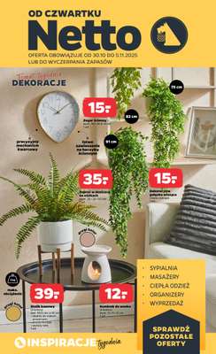 Netto - gazetka promocyjna Gazetka Non Food od czwartku 30.10 do środy 05.11