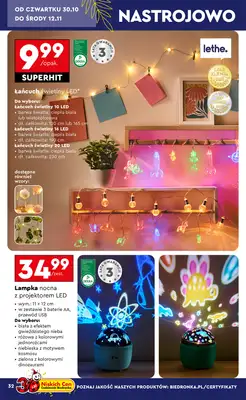 Biedronka - gazetka promocyjna Okazje tygodnia od 27.10 od poniedziałku 27.10 do środy 12.11 - strona 32 Biedronka - gazetka promocyjna Okazje tygodnia od 27.10 od poniedziałku 27.10 do środy 12.11 - strona 32