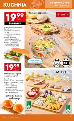 Biedronka - gazetka promocyjna Okazje tygodnia od 27.10 od poniedziałku 27.10 do środy 12.11 - strona 37 Biedronka - gazetka promocyjna Okazje tygodnia od 27.10 od poniedziałku 27.10 do środy 12.11 - strona 37