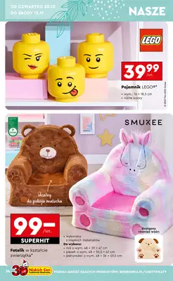 Biedronka - gazetka promocyjna Okazje tygodnia od 27.10 od poniedziałku 27.10 do środy 12.11 - strona 34 Biedronka - gazetka promocyjna Okazje tygodnia od 27.10 od poniedziałku 27.10 do środy 12.11 - strona 34