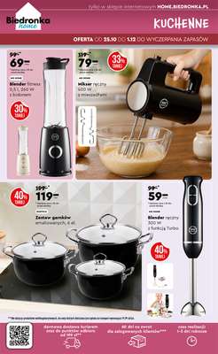 Biedronka - gazetka promocyjna Okazje tygodnia od 27.10 od poniedziałku 27.10 do środy 12.11 - strona 40