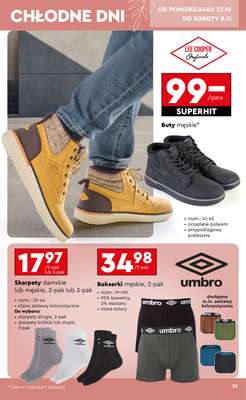 Biedronka - gazetka promocyjna Okazje tygodnia od 27.10 od poniedziałku 27.10 do środy 12.11 - strona 21