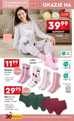 Biedronka - gazetka promocyjna Okazje tygodnia od 27.10 od poniedziałku 27.10 do środy 12.11 - strona 18 Biedronka - gazetka promocyjna Okazje tygodnia od 27.10 od poniedziałku 27.10 do środy 12.11 - strona 18