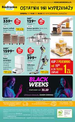 Biedronka - gazetka promocyjna Okazje tygodnia od 27.10 od poniedziałku 27.10 do środy 12.11 - strona 44