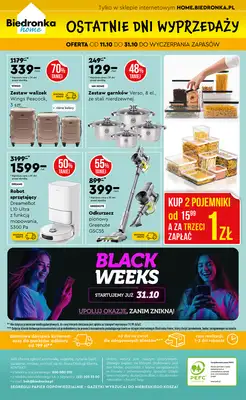 Biedronka - gazetka promocyjna Okazje tygodnia od 27.10 od poniedziałku 27.10 do środy 12.11 - strona 44 Biedronka - gazetka promocyjna Okazje tygodnia od 27.10 od poniedziałku 27.10 do środy 12.11 - strona 44