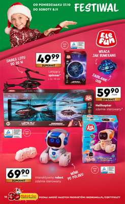 Biedronka - gazetka promocyjna Okazje tygodnia od 27.10 od poniedziałku 27.10 do środy 12.11 - strona 10