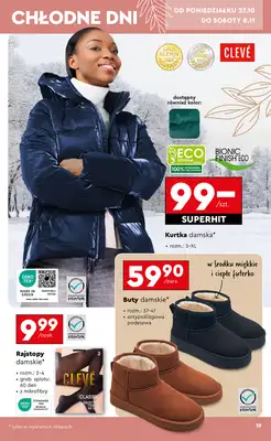 Biedronka - gazetka promocyjna Okazje tygodnia od 27.10 od poniedziałku 27.10 do środy 12.11 - strona 19 Biedronka - gazetka promocyjna Okazje tygodnia od 27.10 od poniedziałku 27.10 do środy 12.11 - strona 19