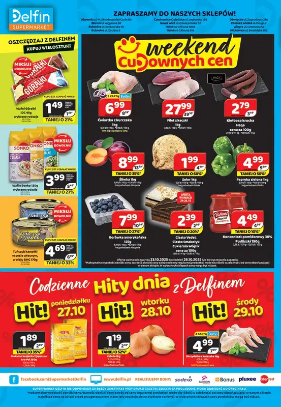 Delfin - gazetka promocyjna Gazetka od piątku 24.10 do niedzieli 02.11 - strona 8