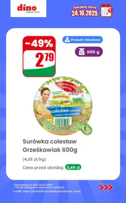 Dino - gazetka promocyjna Specjalna oferta na 24.10.2025 - promocje spoza gazetki od piątku 24.10 do piątku 24.10 - strona 3 Dino - gazetka promocyjna Specjalna oferta na 24.10.2025 - promocje spoza gazetki od piątku 24.10 do piątku 24.10 - strona 3