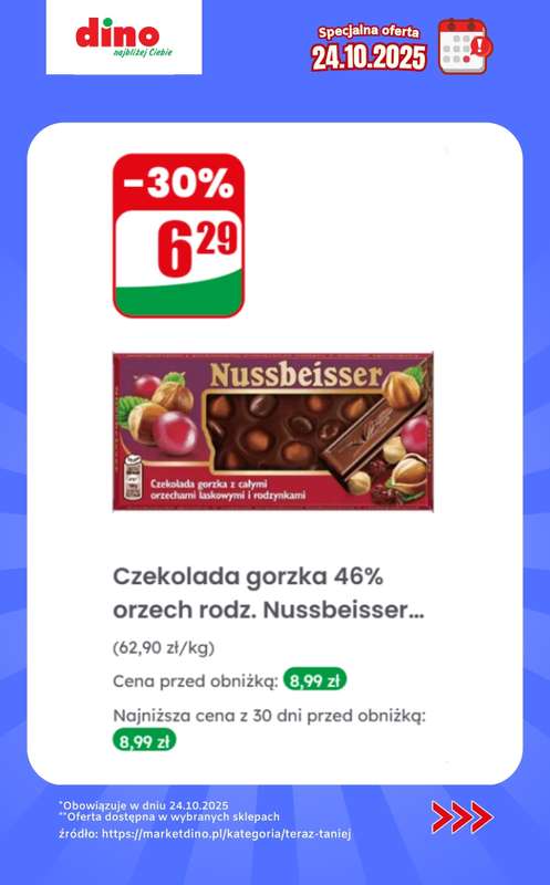 Dino - gazetka promocyjna Specjalna oferta na 24.10.2025 - promocje spoza gazetki od piątku 24.10 do piątku 24.10 - strona 8